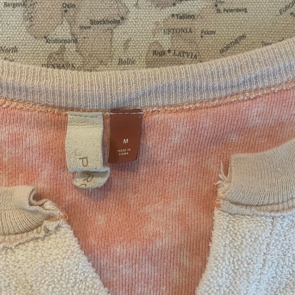 Anthropologie Pilcro Desert Intarsia Sweater Tee Size Medium - Picture 5 of 11